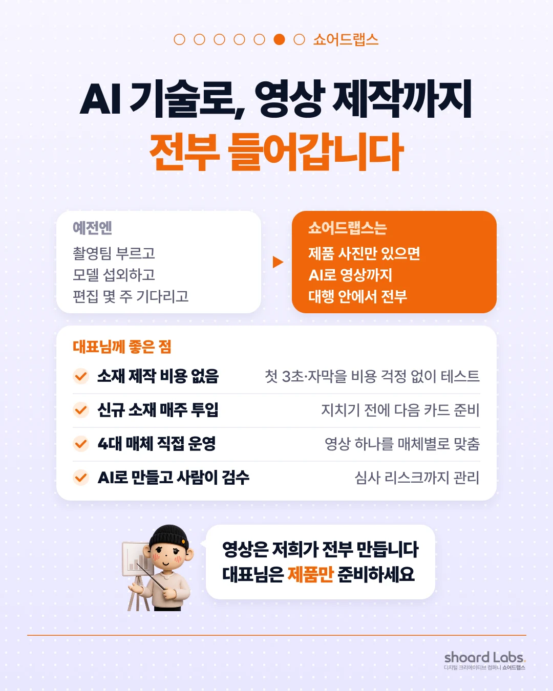 AI 기술로 영상 광고 제작